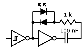 Circuit doubleur pour la LED